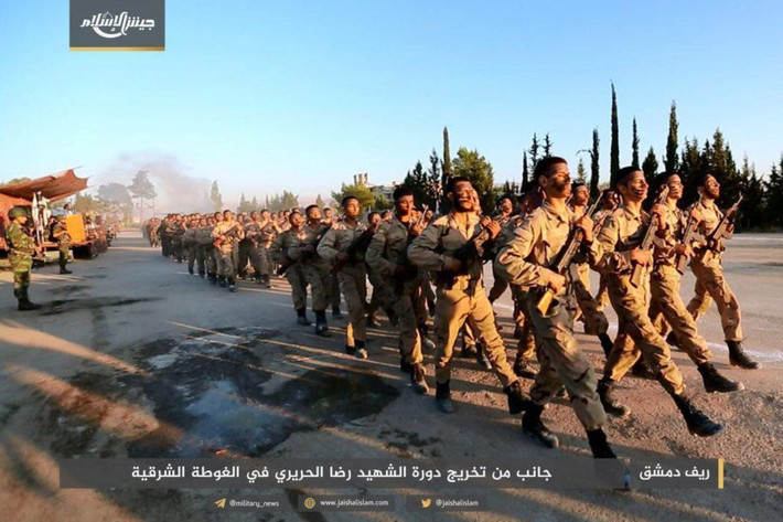 Nguồn tin cho hay, Ridah al-Hariri đã bị nhóm liên minh thánh chiến Hayat Tahrir al-Sham ám sát trong các cuộc tranh giành lãnh thổ gần đây ở Đông Ghouta. Ảnh: AMN.
