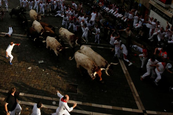 Được biết, San Fermin là lễ hội chạy đua với bò tót thường niên diễn ra trong suốt 8 ngày.