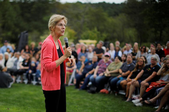 Thượng nghị sĩ Elizabeth Warren đến từ Massachusetts ủng hộ một số biện pháp kiểm soát súng đạn, bao gồm lệnh cấm vũ khí tấn công, kiểm tra lý lịch toàn diện và thành lập hệ thống cấp phép liên bang yêu cầu chủ sở hữu súng phải đăng ký loại vũ khí mà họ mua.