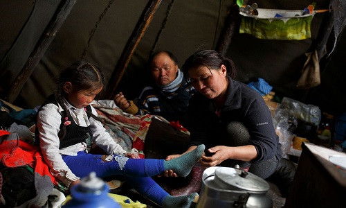 Một khoản trợ cấp đang được trả cho các gia đình bị ảnh hưởng. Một số người đã sử dụng số tiền đó để rời khỏi cuộc sống du mục và chuyển đến những ngôi làng khác.