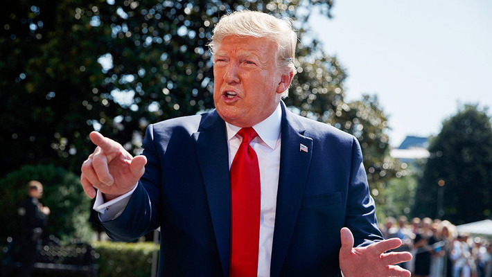 Tuyên bố mới nhất của Tổng thống Trump dường như mâu thuẫn với những phát biểu trước đó liên quan đến Iran mà các quan chức cấp cao trong chính quyền Mỹ đưa ra. Ảnh: Variety.
