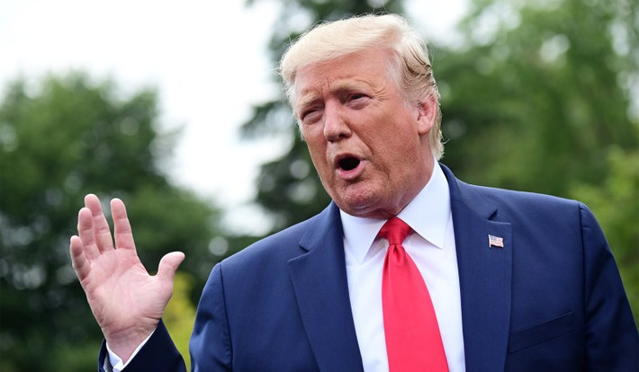 Trong khi đó, 42% ý kiến phản đối tiến trình luận tội ông Trump và 11% không đưa ra câu trả lời. Ảnh: NR.