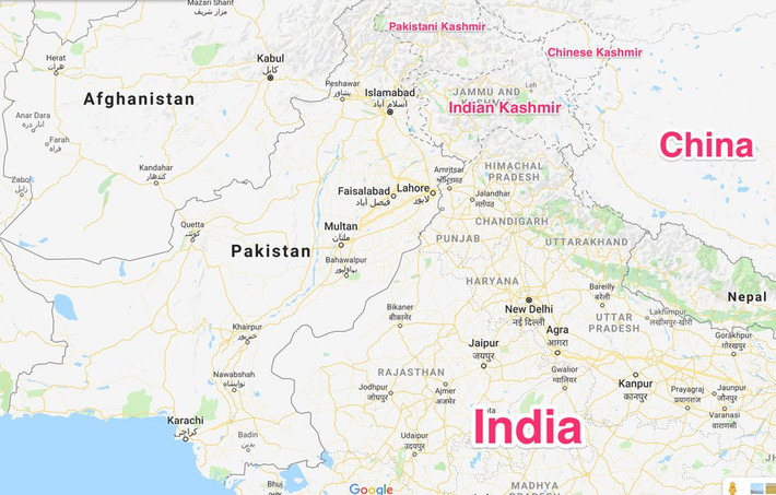 Căng thẳng giữa Ấn Độ và Pakistan bùng phát tại khu vực Kashmir, sau khi sau khi Hạ viện Ấn Độ hôm 6/8 thông qua dự luật hủy bỏ quy chế tự trị đối với phần đất Kashmir hiện do New Delhi kiểm soát. (Nguồn ảnh: BI/Reuters)