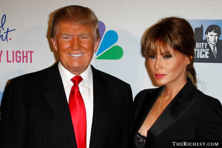 Bà Melania không phải lúc nào cũng đồng tình với quan điểm của chồng.
