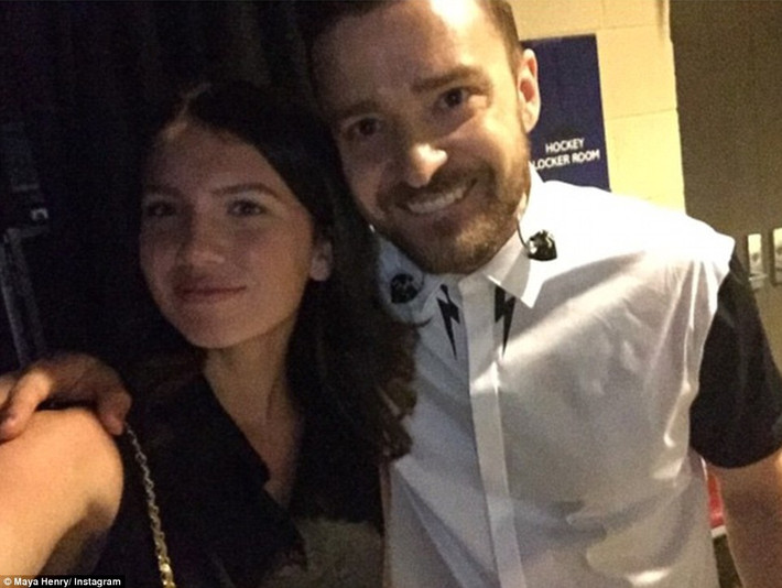 ...hay Justin Timberlake. Cô gái 15 tuổi có tới hơn 18 nghìn lượt theo dõi trên Instagram.