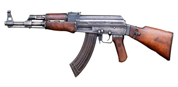 Một trong những khẩu súng nổi tiếng nhất thế giới, Kalashnikov, được chế tạo đầu tiên ở Liên Xô vào năm 1947.