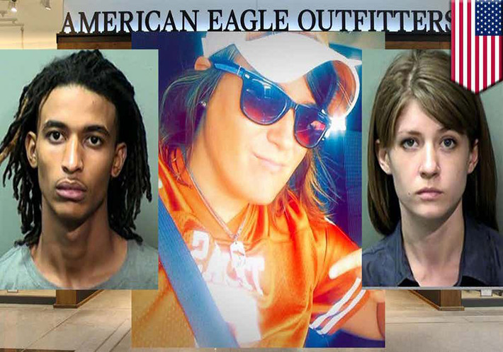 Vào mùa hè năm 2014, công ty American Eagle Outfitters ở Fort Worth, bang Texas, bị trộm mất 18.000 USD. Nhìn qua camera an ninh, bà Ashlea Harris - quản lý của cửa hàng - xác định thủ phạm là Clarence “David” Mallory, một nhân viên của bà, và Carter Cervantez. Ashlea quyết định báo cảnh sát và cặp đôi này đã bị sa thải. Vài tháng sau, người ta phát hiện thi thể của bà Ashlea trong căn hộ. Các nhà điều tra xác định, Carter và David chính là hung thủ. Ảnh: The Richest.