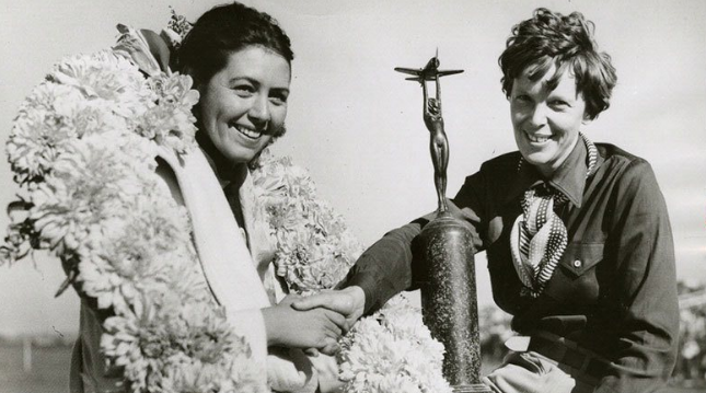 Nữ phi công Amelia Earhart từng học ở 6 trường trung học phổ thông khác nhau song bà vẫn tốt nghiệp đúng thời hạn. Ảnh: ATI.