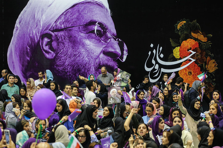 Theo Ủy ban bầu cử Iran, ước tính 56,4 triệu cử tri đủ điều kiện bỏ phiếu, trong đó số cử tri bỏ phiếu lần đầu tiên là 1,35 triệu người. Ảnh: AJ.