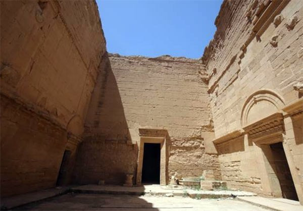 Một góc bên trong thành phố cổ Hatra. Ảnh: FNA.