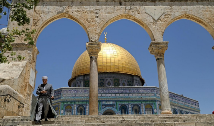 Hình ảnh Nhà thờ Hồi giáo này sau 50 năm. Được biết, nhiều người Palestine sống ở phần Đông Jerusalem vẫn hy vọng sẽ thiết lập miền này thành thủ đô tương lai của một Nhà nước Palestine độc lập.