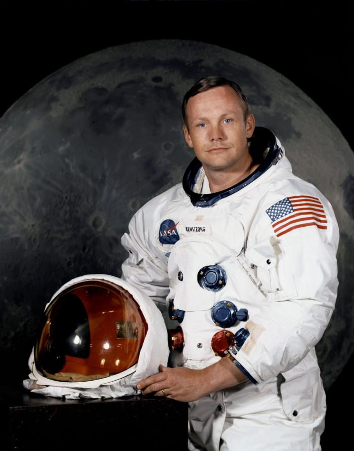"Houston" là từ đầu tiên mà nhà du hành vũ trụ Neil Armstrong nói khi đặt chân lên mặt trăng. Ảnh: Flickr.