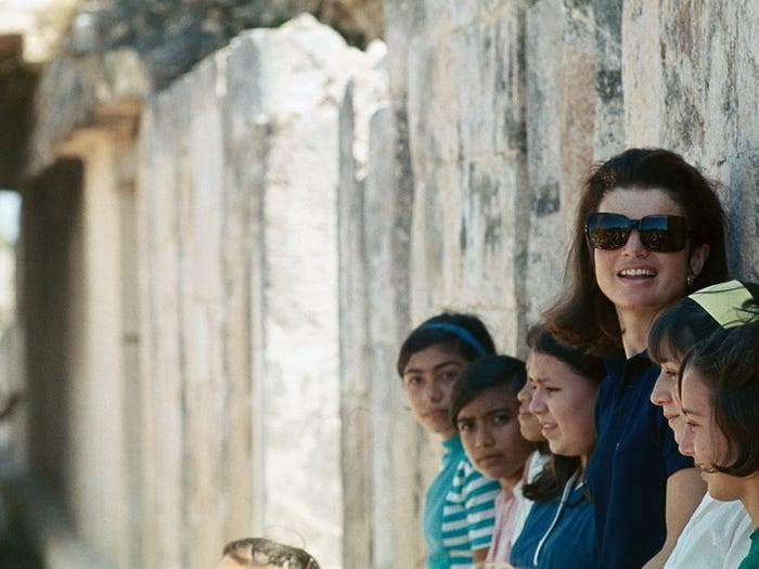 Năm 1968, bà Jackie Kennedy dành một tuần ở Mexico.