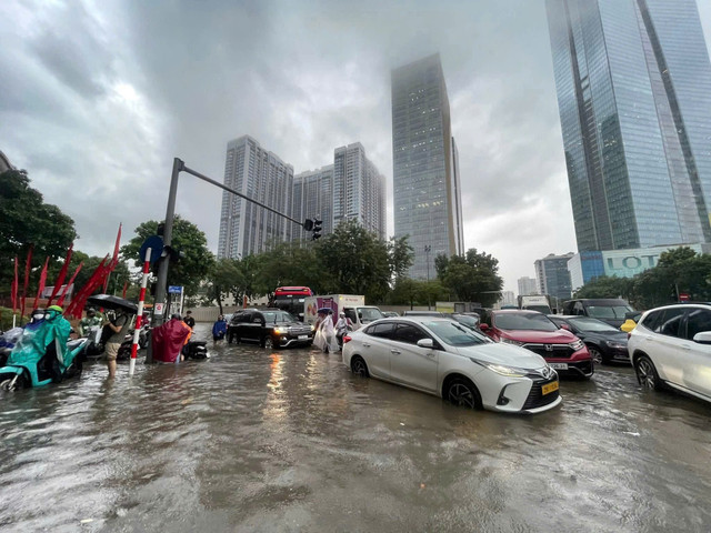Khu vực Nguyễn Trãi - Hà Đông giao thông kẹt cứng. e882fc3927d4ad8af4c5.jpg