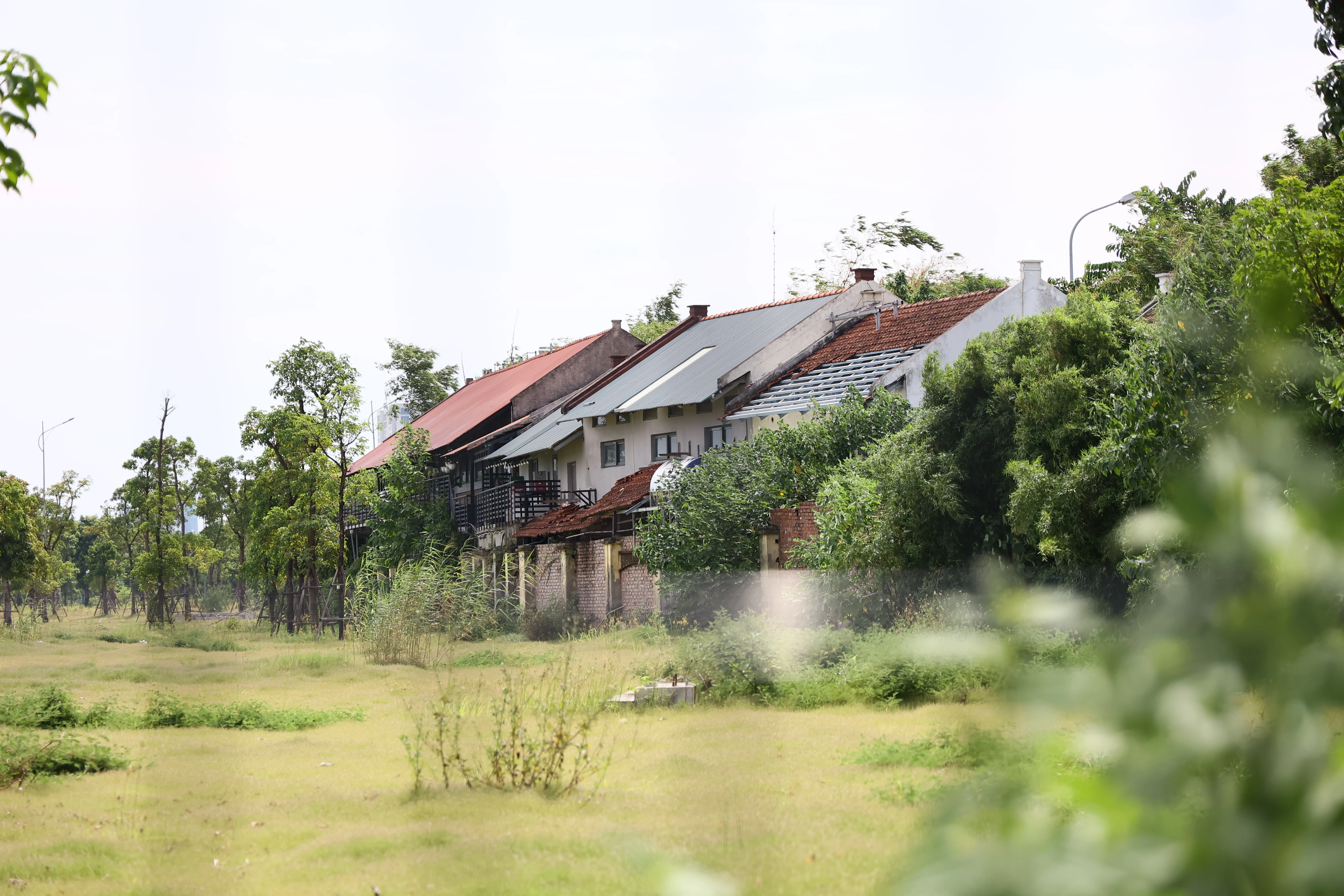 Cận cảnh loạt công trình “lạ” mọc trong Khu Liên hợp Thể thao Quốc gia
