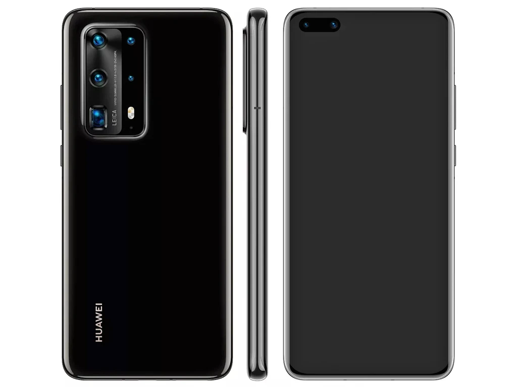 Huawei P40 Pro rò rỉ thiết kế với cụm camera khủng