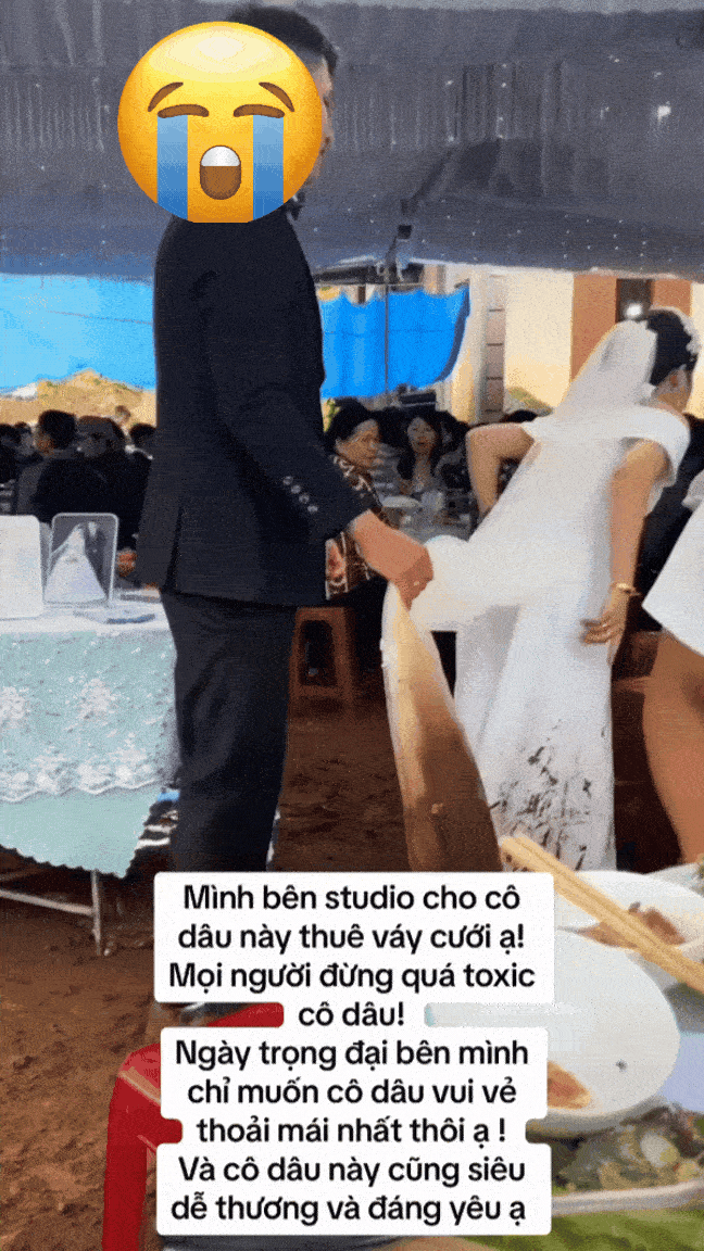 Sau ít lâu chờ đợi, chính studio cho thuê váy cưới ở Đắk Lắk đã đăng tải clip lên và nhận được nhiều lời khen ngợi từ cộng đồng mạng về cách xử lý "thấu tình đạt lý".