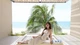 Liz Kim Cương "đốt mắt" fan với thân hình cực phẩm trong chuyến du lịch biển