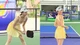 "Nữ hoàng nội y" Ngọc Trinh khoe vóc dáng thể thao trên sân Pickleball