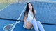 Hot girl Hàn Quốc khoe vóc dáng 'nảy nở' trên sân tennis