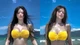 Kiều Oanh 'đốt mắt' với bikini vàng rực, khoe body nóng bỏng không tì vết