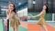 'Búp bê sống' Lilly Luta gây sốt với giao diện cực xinh trên sân pickleball