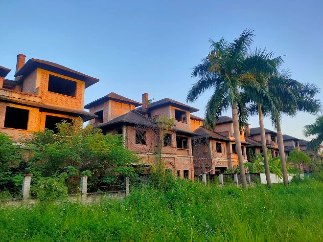 Đìu hiu Khu biệt thự Hoa Phượng bị bỏ hoang cả thập kỷ