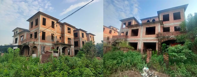 La liệt biệt thự Nam An Khánh hoang tàn... lãng phí tài nguyên đất