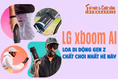 [INFOGRAPHIC] LG xboom AI: Loa di động Gen Z chất chơi nhất hè này 