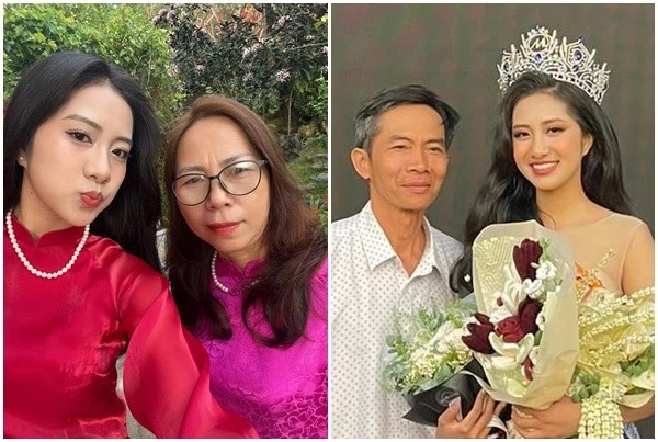 Hậu phương vững chắc của tân Hoa hậu Việt Nam Hà Trúc Linh