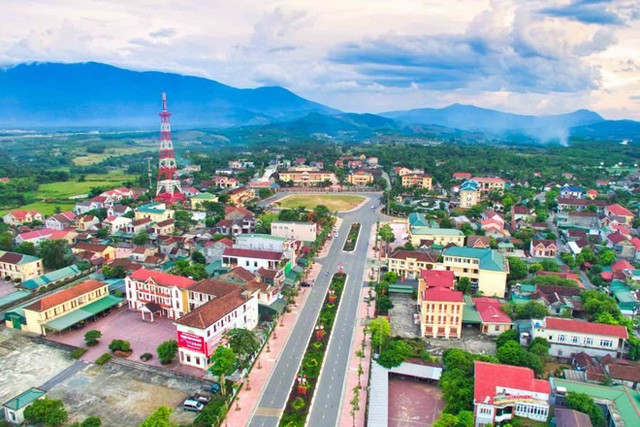 Một góc thị xã Kỳ Anh (Hà Tĩnh). Ảnh: Anh Phố ky-anh.jpg