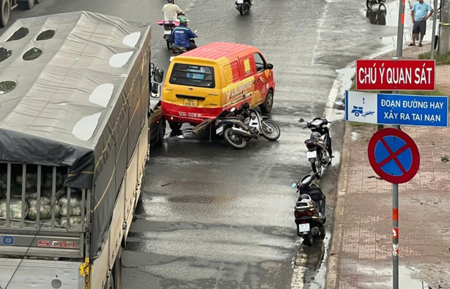 Hiện trường vụ tai nạn. Ảnh: HA. e1473250-c387-47d4-bf73-edf4b8e99c9b-89557.jpg