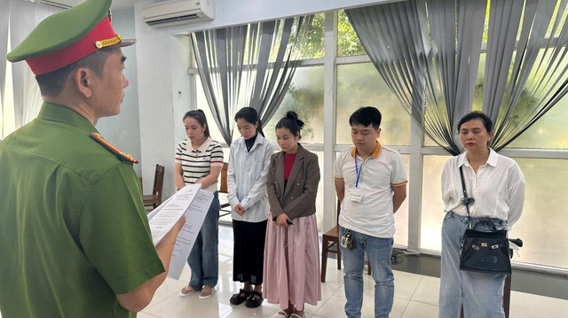 Các đối tượng bị khởi tố. Ảnh: CACC. 1-1.jpg