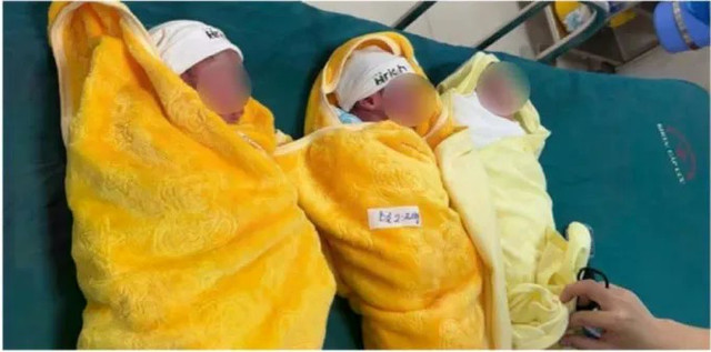Sau sinh, các bé có sức khoẻ ổn định, bú tốt. 1000060449-1399-4816.jpg