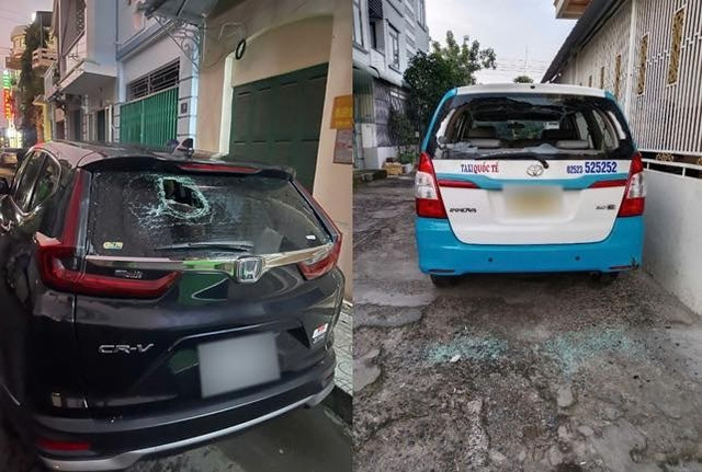 Hàng loạt ô tô bị đập vỡ kính. 530355287-786078080437092-5795114328457799237-n.jpg