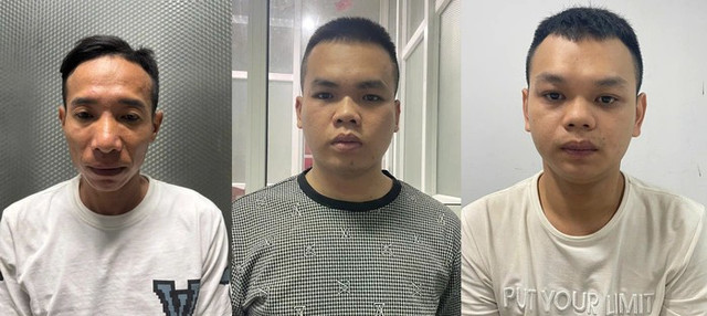 Các đối tượng tại cơ quan Công an. 13-6mt1-17497919566911416862184.jpg