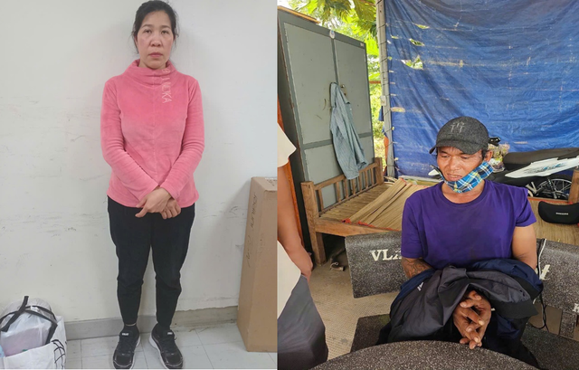 Hai nữ quái bị cơ quan Công an bắt giữ. Ảnh: CACC. 68.png