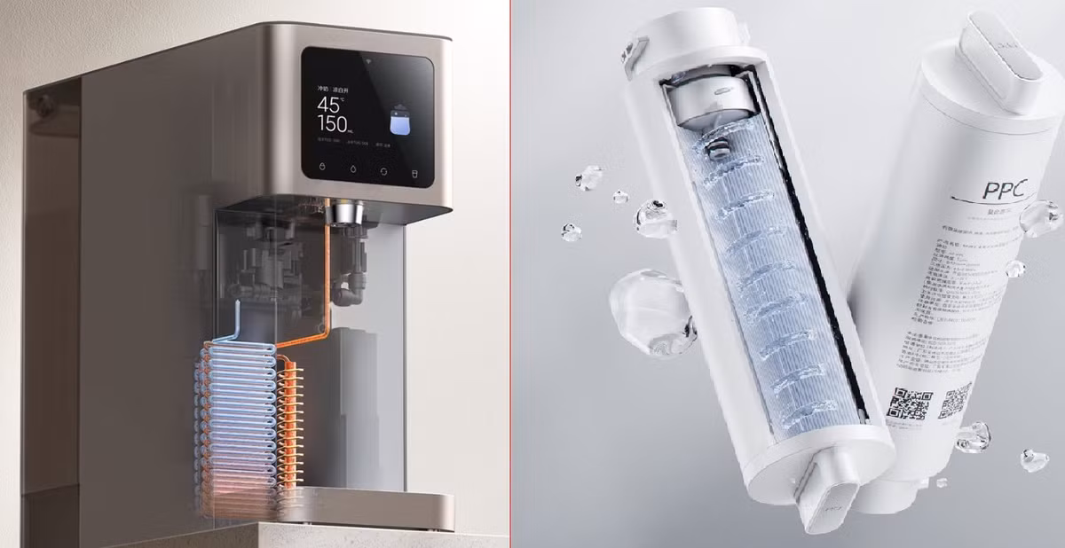 Xiaomi tuyên bố sở hữu bằng sáng chế cho công nghệ trao đổi nhiệt tiên tiến họ sở hữu độc quyền. Nước được đun sôi chỉ cần một nút bấm, đồng thời người dùng có thể lựa chọn chuẩn xác nhiệt độ của nước khi cần lấy trong phạm vi từ 40 - 95 độ.