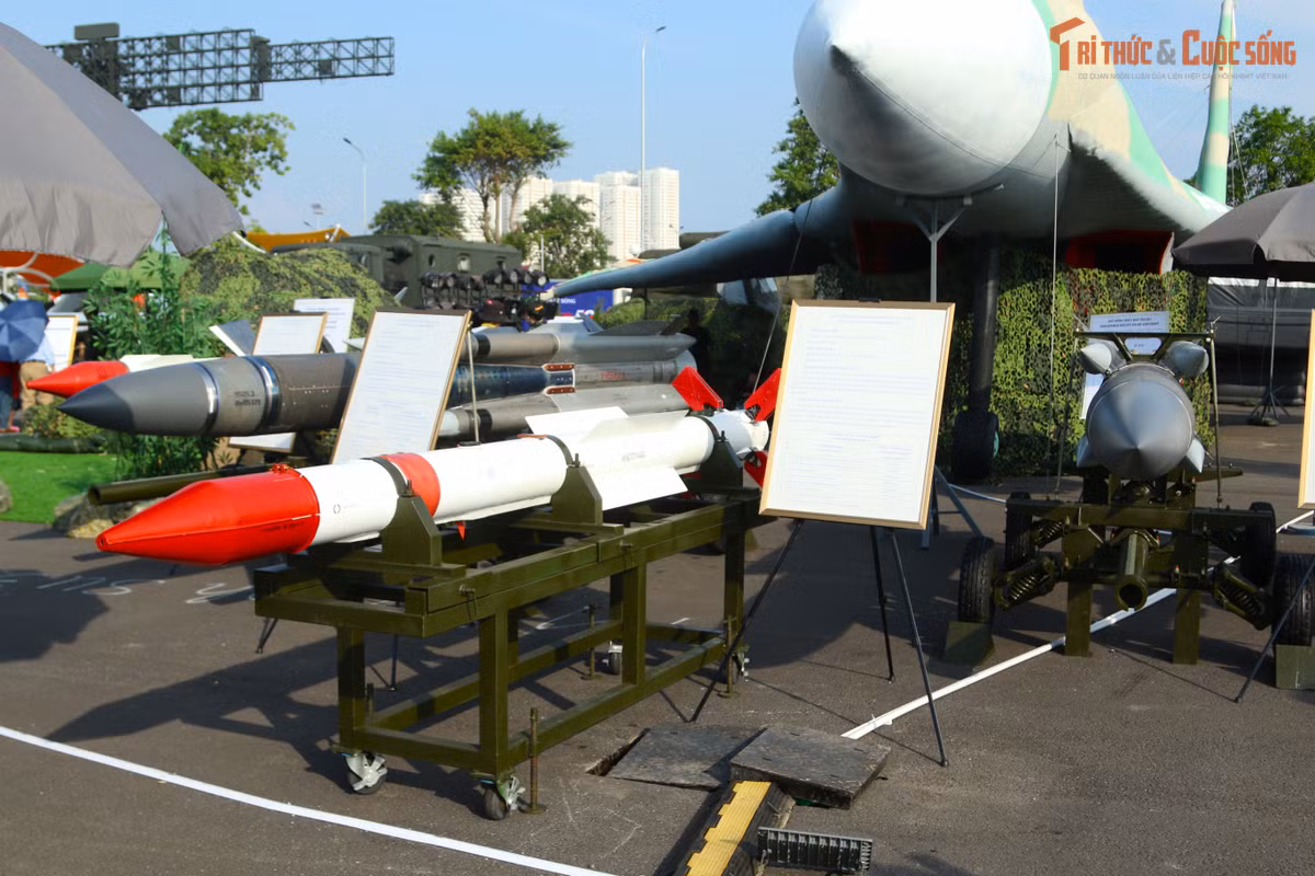 5 loại tên lửa này gồm không đối không R-27ER1, không đối hạm Kh-31A, không đối không RVV-AE, không đối đất Kh-31P và không đối không R-27ET1.