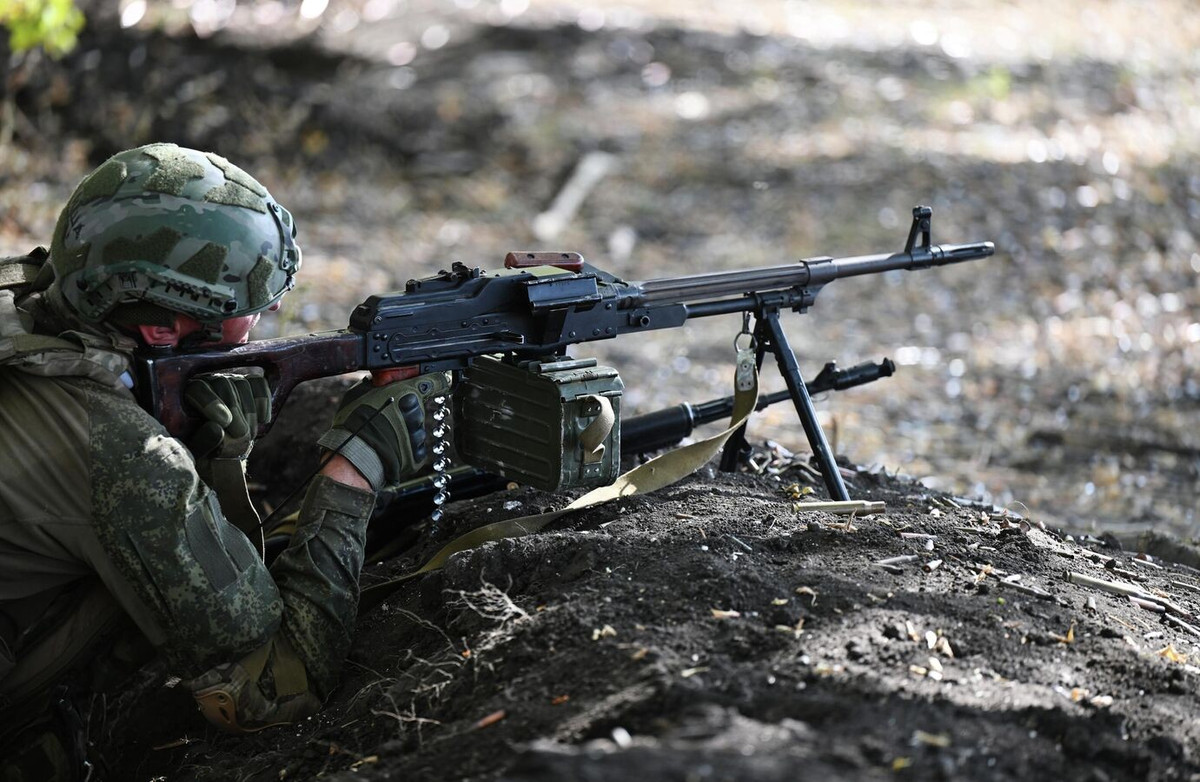 Binh sĩ Nga đang làm nhiệm vụ trong khu vực chiến sự ở Ukraine. Ảnh minh họa: Sputnik