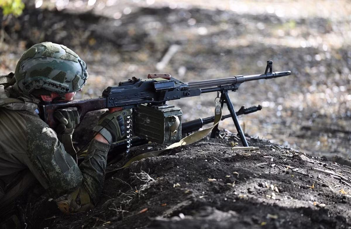 Binh sĩ Nga đang làm nhiệm vụ trong khu vực chiến sự ở Ukraine. Ảnh minh họa: Sputnik