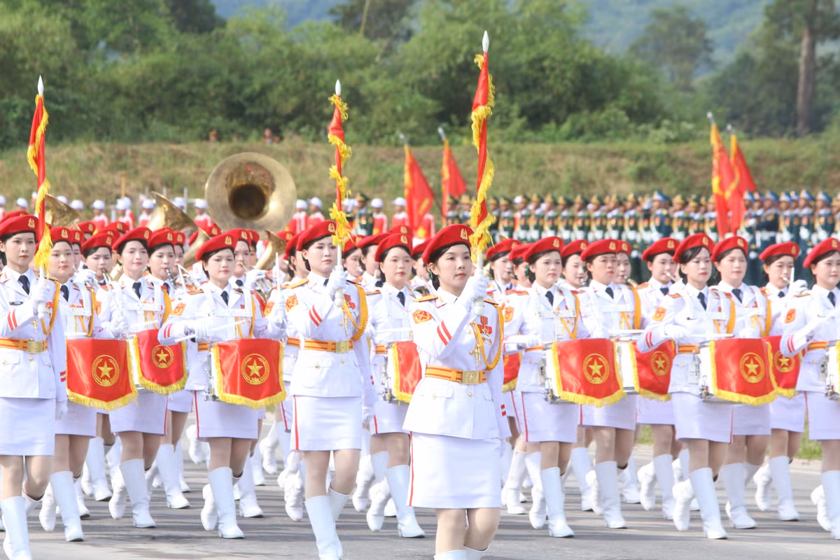 Đây cũng là lần thứ 3 Các lực lượng Quân đội, Công an hôm nay tổng hợp luyện lần chuẩn bị nhiệm vụ diễu binh, diễu hành trong lễ kỷ niệm 80 năm Cách mạng tháng Tám và Quốc khánh 2/9 đang gần kề.