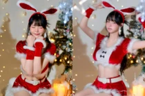 Người mẫu xe hơi Hàn Quốc chiêu đãi fan với loạt ảnh Noel quyến rũ