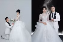 Chồng cũ Hằng Du Mục khoe ảnh cưới cùng vợ 4 kém 26 tuổi