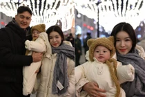 Bà xã Đặng Văn Lâm khoe khoảnh khắc gia đình hạnh phúc tại Nga