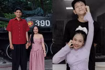 Chuyện tình vợ 1m53 chồng 1m96 viral khắp mạng xã hội
