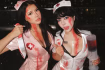 Màn kết hợp bùng nổ của Xuân Ca và bảo Khuyên Susan trong bộ ảnh Halloween