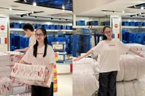 Joyce Phạm gom đồ cứu trợ ủng hộ đồng bào miền Trung