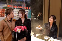 Hot girl Lyly Sury kỷ niệm 1 năm yêu đương ngọt ngào bên bạn trai Soanh Trần