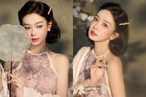 'Hot girl ảnh thẻ' đón Trung thu sớm với bộ ảnh xinh như tiên nữ